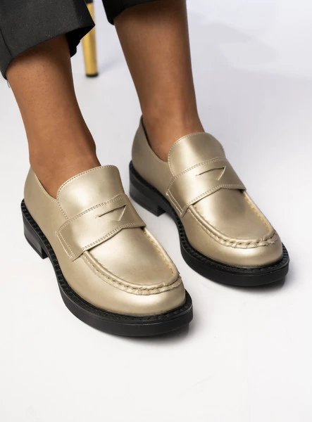 Damskie Mokasyny CELINO PLATINO – Klasyczne Buty na Co Dzień