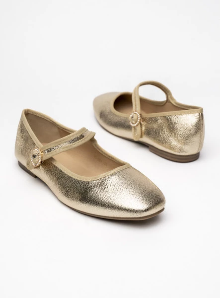 Damskie Baleriny VINTAGE CHARM – GOLD
