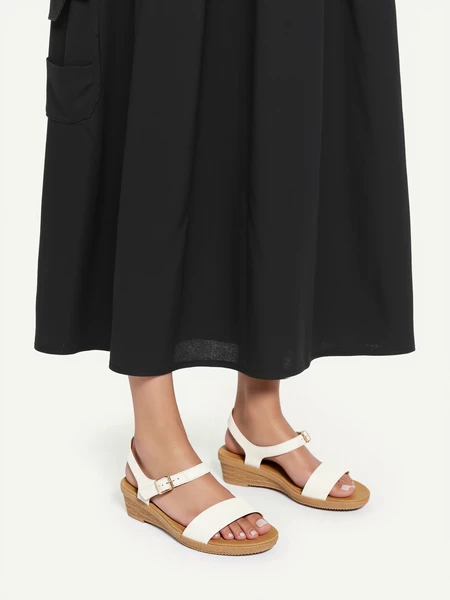 Damskie Sandały AURA White