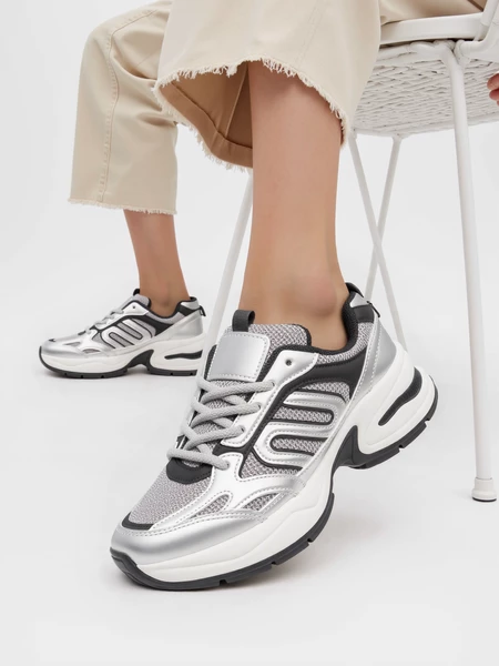 Damskie Sneakersy YNOVA SILVER
