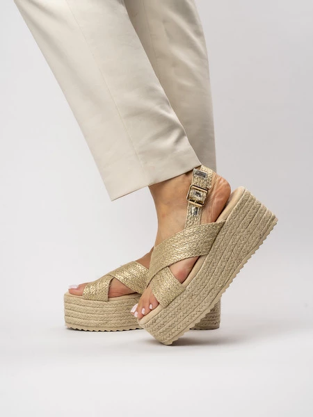 Sandały Aurelia Gold