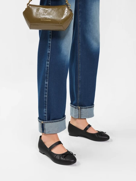 Damskie Czółenka BLACK