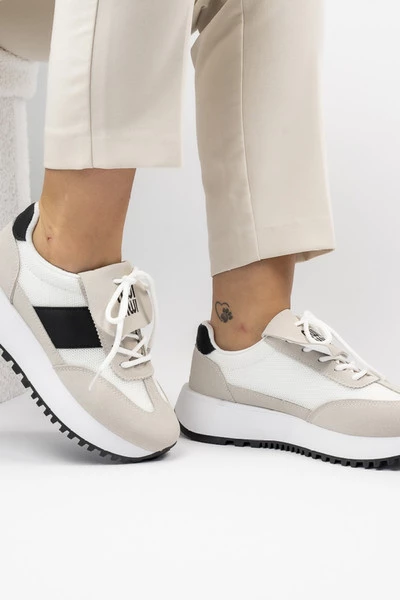 Damskie Sneakersy FLOW BLACK