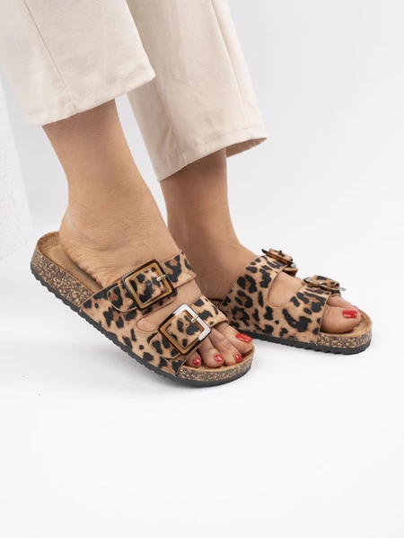 Damskie Sandały LEOPARD