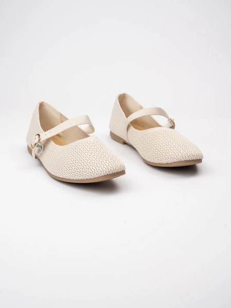 Damskie Baleriny CLARA BEIGE