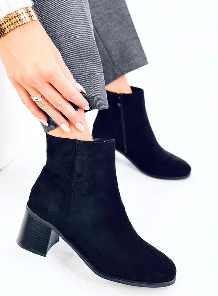 Botki na obcasie klasyczne ANNIE BLACK