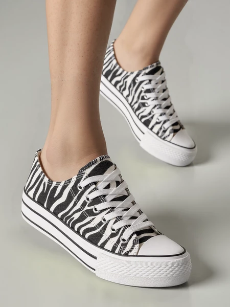 Damskie Trampki SAVANA ZEBRA
