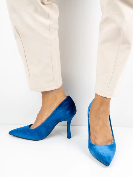 Czółenka Kim w kolorze Blue