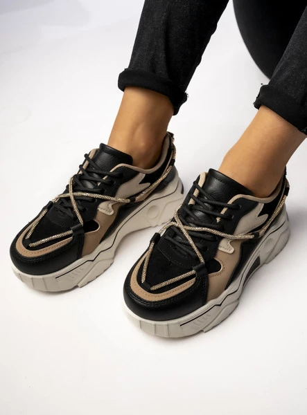 Damskie Sneakersy VEYRA BLACK