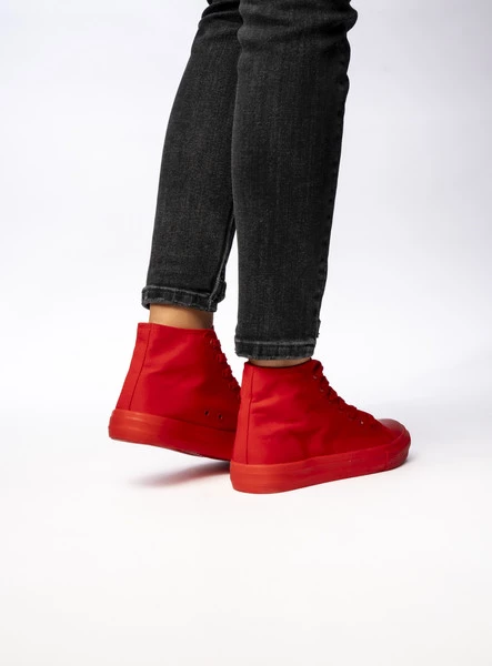 Damskie Trampki SOLIS RED