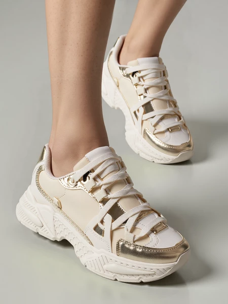 Damskie Sneakersy CELESTE – Beige