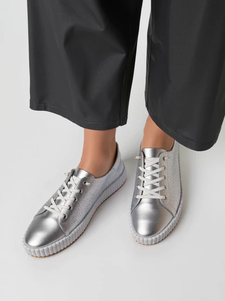 Trampki Lśnienie Silver