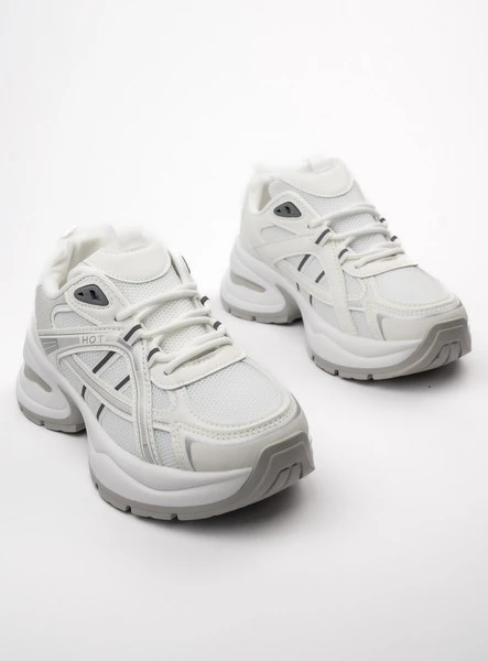 Damskie Sneakersy DAKOTA WHITE – Minimalistyczny Styl i Komfort