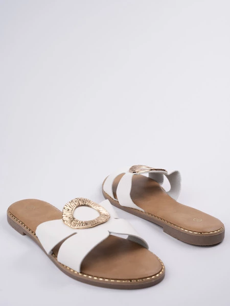 Szpilki damskie eleganckie w kolorze White