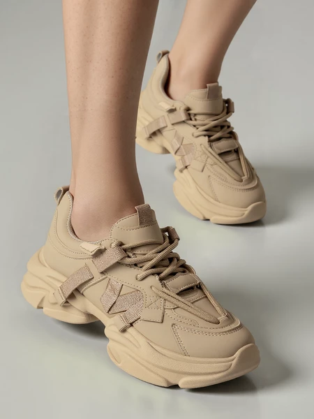 Damskie Sneakersy TITAN – Khaki