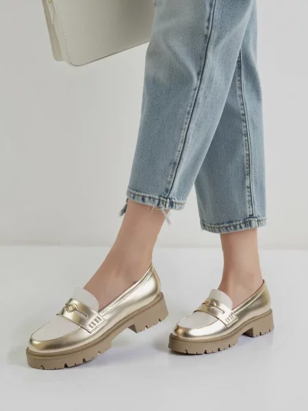 Damskie Mokasyny LUXOR GOLD