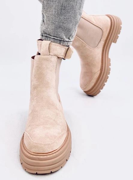 Sztyblety damskie CARLS BEIGE 