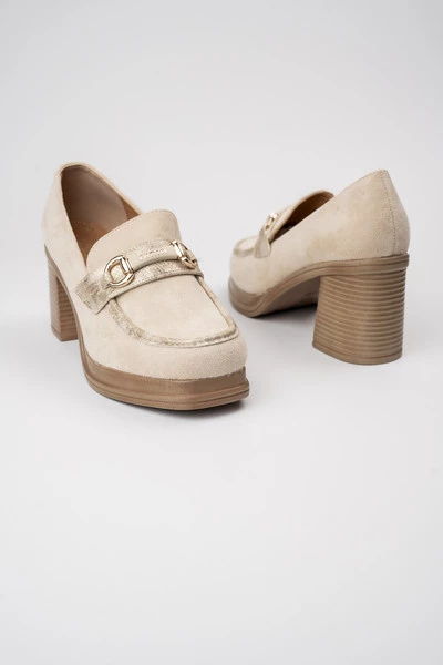 Damskie Loafersy ROYCE BEIGE