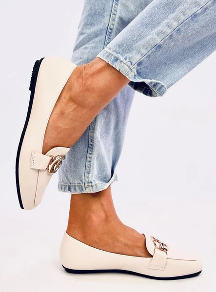 Mokasyny damskie ELISA BEIGE