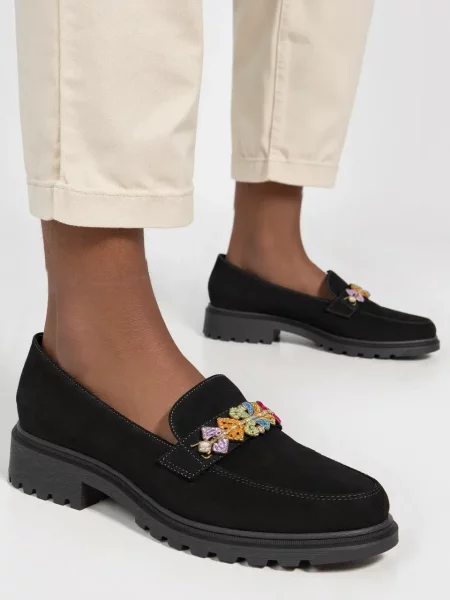 Damskie Mokasyny Ornella BLACK