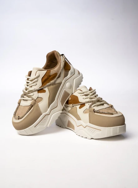 Damskie Sneakersy VEYRA KHAKI