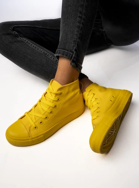 Damskie Trampki SOLIS YELLOW