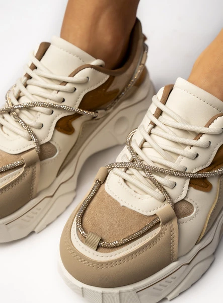 Damskie Sneakersy VEYRA KHAKI