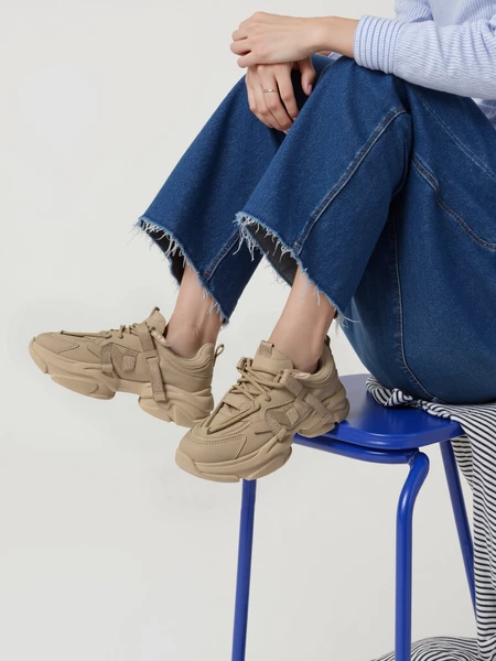 Damskie Sneakersy TITAN – Khaki