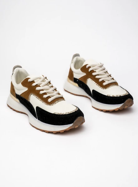 Damskie Sneakersy ARMY WHITE BLACK