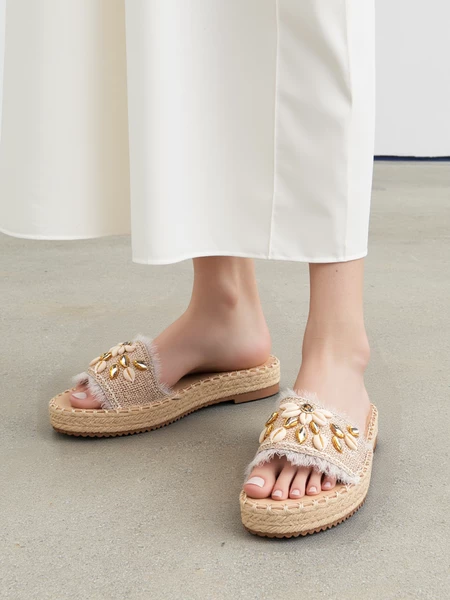 Klapki Plażowe Eleganzio SILVER