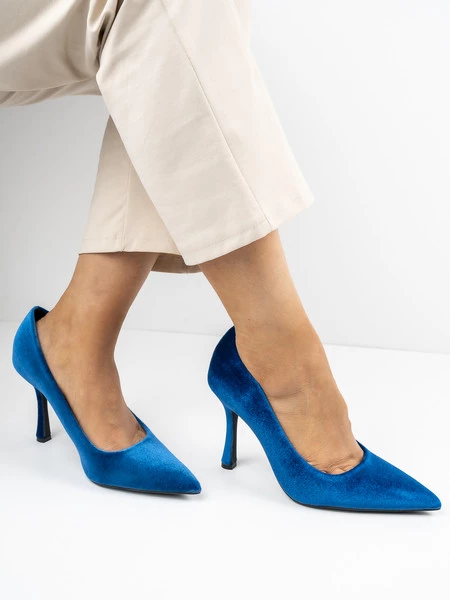 Czółenka Kim w kolorze Blue