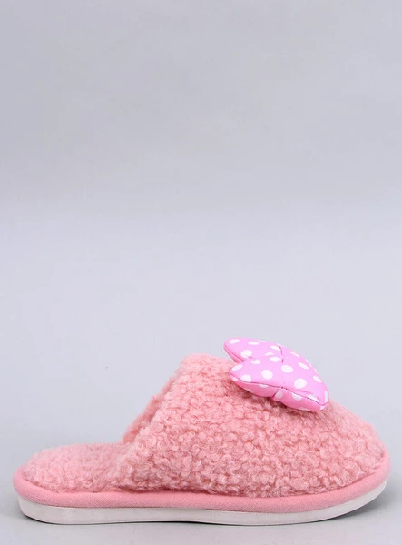 Kapcie dziecięce z kokardką CHILD RÓŻOWE