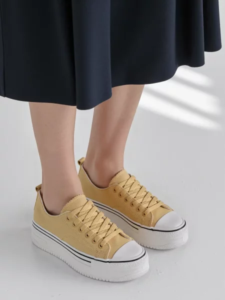 Damskie Sneakersy KESTOR KHAKI