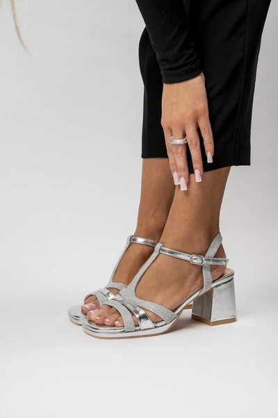 Damskie Sandały SIlver