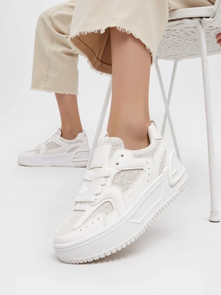 Sneakersy Urban Chic White