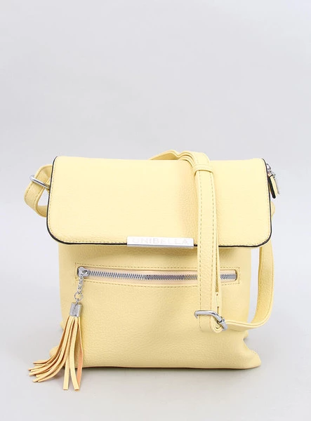 Torebka damska listonoszka GRANTES ŻÓŁTA