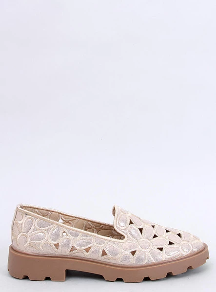 Mokasyny ażurowe REDONI GOLD