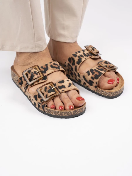 Damskie Sandały LEOPARD