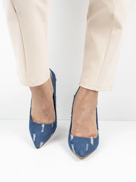 Modne Czółenka damskie w kolorze Dk.