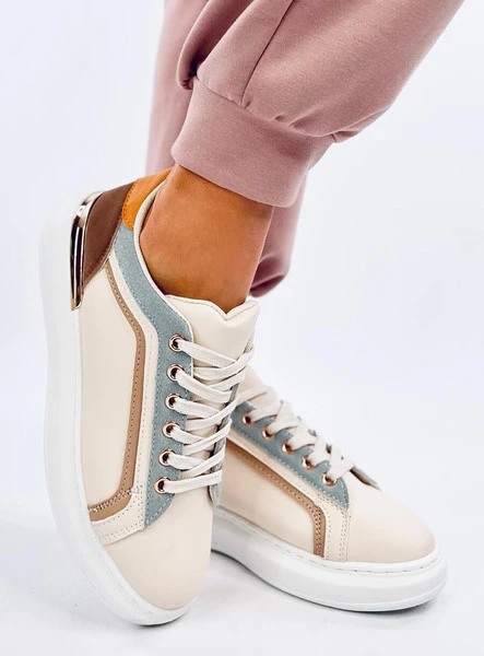 Sneakersy damskie DURIES BEIGE