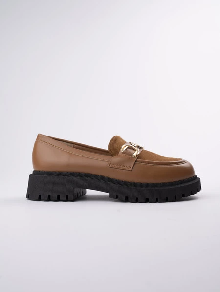 Mokasyny Damskie Camel