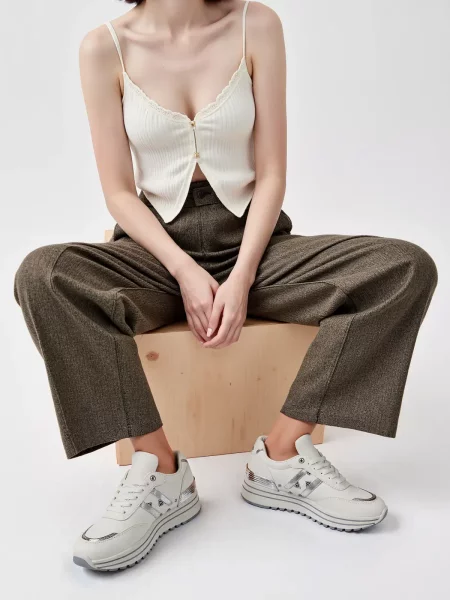 Damskie Sneakersy VELOXA WHITE