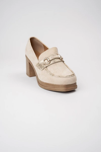 Damskie Loafersy ROYCE BEIGE