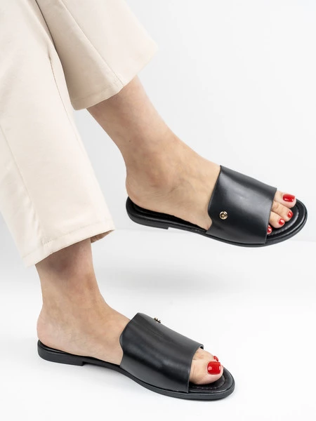 Klapki Marsylia w kolorze Black