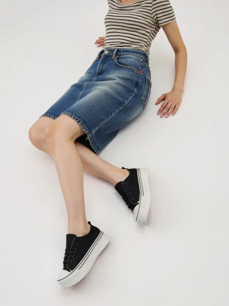 Damskie Trampki MONZA BLACK