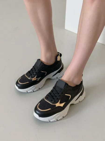 Damskie Sneakersy VORTEX BLACK