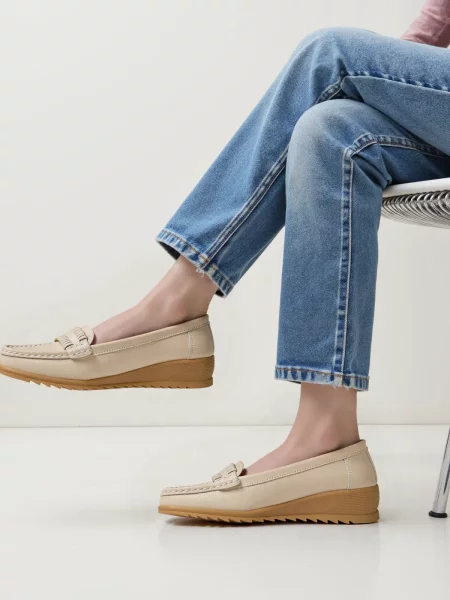 Damskie Mokasyny ALORA APRICOT