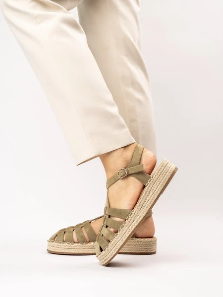 Buty damskie eleganckie w kolorze Green