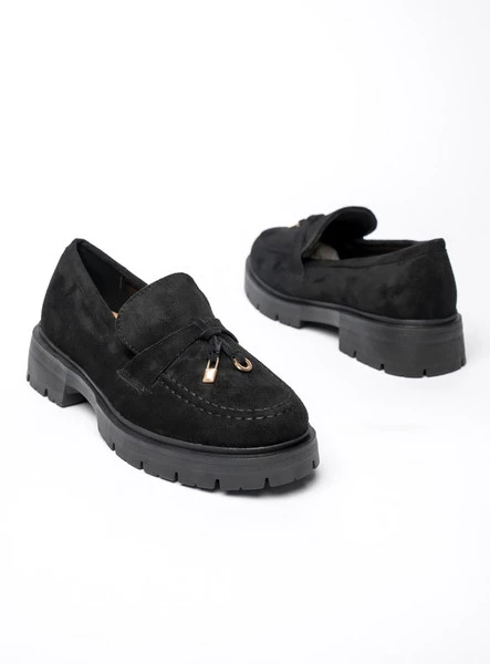 Damskie Mokasyny LOANA BLACK 