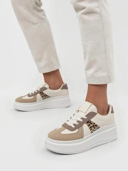 Damskie Sneakersy CITY CHIC KHAKI